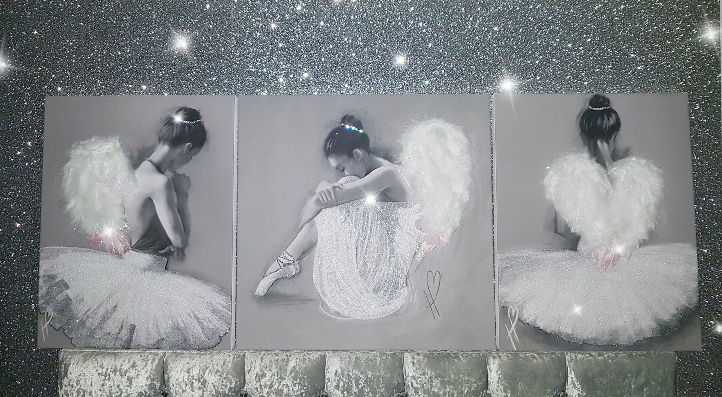 Heavenly Angels Ballerina Set Of 3