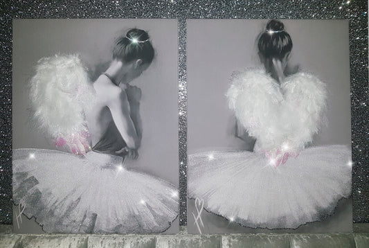 Heavenly Angels Ballerina Set Of 2
